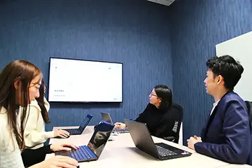 ミーティングの風景