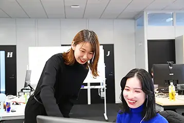 チームの働く風景